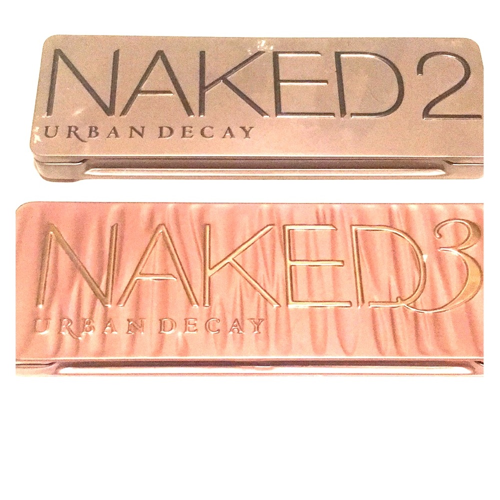 Naked 2 & Naked 3 eyeshadow palette by Urban Decay